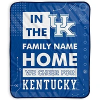 Pegasus Kentucky Wildcats 50" x 60" "We Cheer" Personalized Fleece Blanket