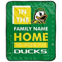 Pegasus Oregon Ducks 50" x 60" "We Cheer" Personalized Fleece Blanket
