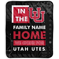 Pegasus Utah Utes 50" x 60" "We Cheer" Personalized Fleece Blanket