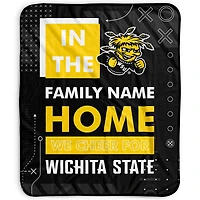 Pegasus Wichita State Shockers 50" x 60" "We Cheer" Personalized Fleece Blanket