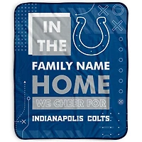 Pegasus Indianapolis Colts 50" x 60" "We Cheer" Personalized Fleece Blanket
