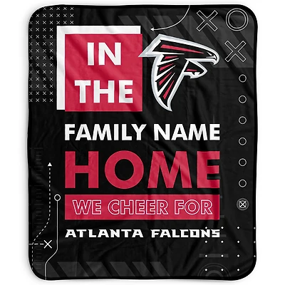 Pegasus Atlanta Falcons 50" x 60" "We Cheer" Personalized Fleece Blanket