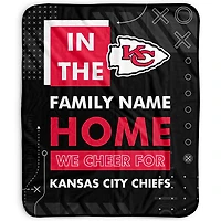 Pegasus Kansas City Chiefs 50" x 60" "We Cheer" Personalized Fleece Blanket