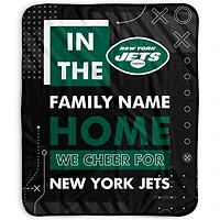 Pegasus New York Jets 50" x 60" "We Cheer" Personalized Fleece Blanket