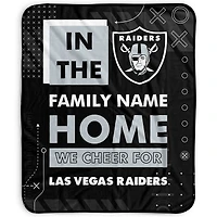 Pegasus Las Vegas Raiders 50" x 60" "We Cheer" Personalized Fleece Blanket