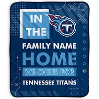 Pegasus Tennessee Titans 50" x 60" "We Cheer" Personalized Fleece Blanket