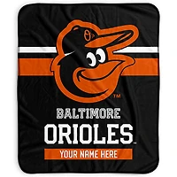 Pegasus Baltimore Orioles 50" x 60" Stripes Personalized Fleece Blanket