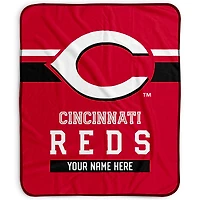 Pegasus Cincinnati Reds 50" x 60" Stripes Personalized Fleece Blanket