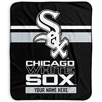 Pegasus Chicago White Sox 50" x 60" Stripes Personalized Fleece Blanket