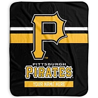 Pegasus Pittsburgh Pirates 50" x 60" Stripes Personalized Fleece Blanket
