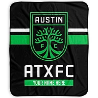 Pegasus Austin FC 50" x 60" Stripes Personalized Fleece Blanket