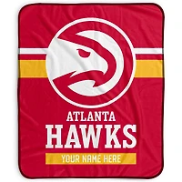Pegasus Atlanta Hawks 50" x 60" Stripes Personalized Fleece Blanket