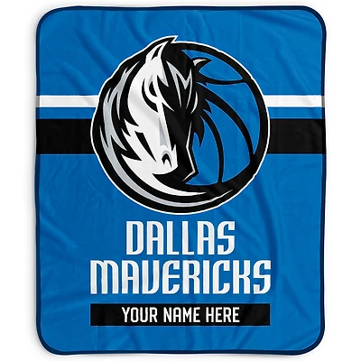 Pegasus Dallas Mavericks 50" x 60" Stripes Personalized Fleece Blanket