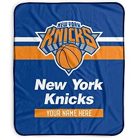 Pegasus New York Knicks 50" x 60" Stripes Personalized Fleece Blanket