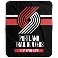 Pegasus Portland Trail Blazers 50" x 60" Stripes Personalized Fleece Blanket