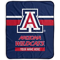 Pegasus Arizona Wildcats 50" x 60" Stripes Personalized Fleece Blanket