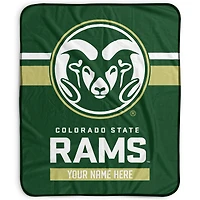 Pegasus Colorado State Rams 50" x 60" Stripes Personalized Fleece Blanket