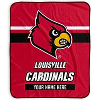 Pegasus Louisville Cardinals 50" x 60" Stripes Personalized Fleece Blanket