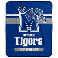 Pegasus Memphis Tigers 50" x 60" Stripes Personalized Fleece Blanket