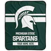 Pegasus Michigan State Spartans 50" x 60" Stripes Personalized Fleece Blanket