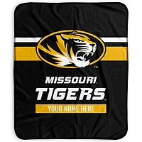 Pegasus Missouri Tigers 50" x 60" Stripes Personalized Fleece Blanket