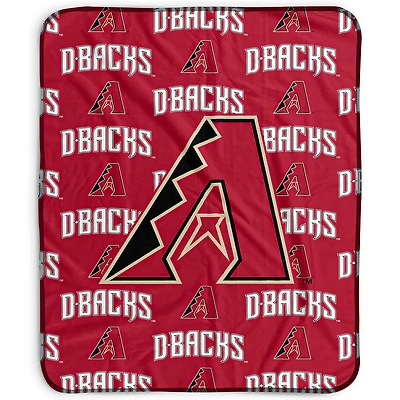 Pegasus Arizona Diamondbacks 50" x 60" Repeat Wordmark Fleece Blanket
