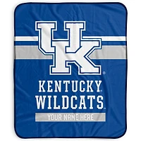 Pegasus Kentucky Wildcats 50" x 60" Stripes Personalized Fleece Blanket