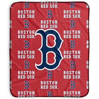 Pegasus Boston Red Sox 50" x 60" Repeat Wordmark Fleece Blanket