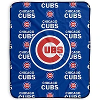 Pegasus Chicago Cubs 50" x 60" Repeat Wordmark Fleece Blanket