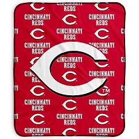 Pegasus Cincinnati Reds 50" x 60" Repeat Wordmark Fleece Blanket