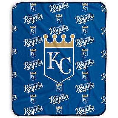 Pegasus Kansas City Royals 50" x 60" Repeat Wordmark Fleece Blanket