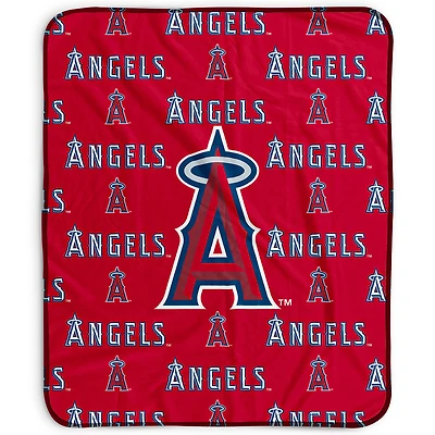 Pegasus Los Angeles Angels 50" x 60" Repeat Wordmark Fleece Blanket