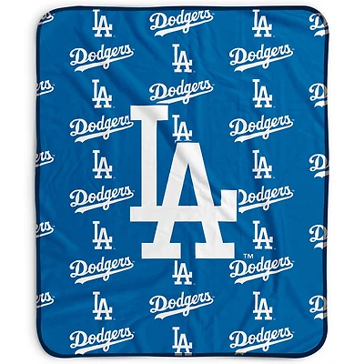 Pegasus Los Angeles Dodgers 50" x 60" Repeat Wordmark Fleece Blanket
