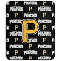 Pegasus Pittsburgh Pirates 50" x 60" Repeat Wordmark Fleece Blanket