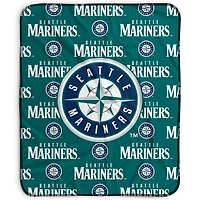 Pegasus Seattle Mariners 50" x 60" Repeat Wordmark Fleece Blanket