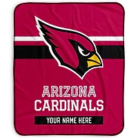 Pegasus Arizona Cardinals 50" x 60" Stripes Personalized Fleece Blanket