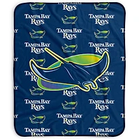 Pegasus Tampa Bay Rays 50" x 60" Repeat Wordmark Fleece Blanket