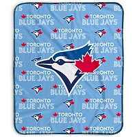 Pegasus Toronto Blue Jays 50" x 60" Repeat Wordmark Fleece Blanket
