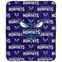 Pegasus Charlotte Hornets 50" x 60" Repeat Wordmark Fleece Blanket