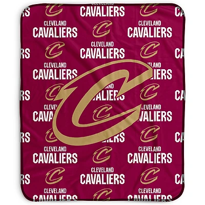 Pegasus Cleveland Cavaliers 50" x 60" Repeat Wordmark Fleece Blanket