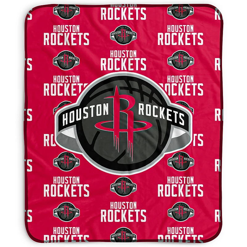 Pegasus Houston Rockets 50" x 60" Repeat Wordmark Fleece Blanket