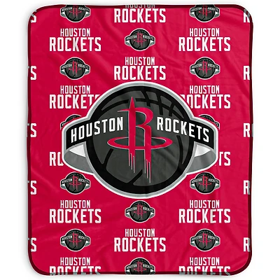 Pegasus Houston Rockets 50" x 60" Repeat Wordmark Fleece Blanket
