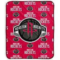Pegasus Houston Rockets 50" x 60" Repeat Wordmark Fleece Blanket
