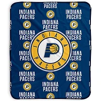 Pegasus Indiana Pacers 50" x 60" Repeat Wordmark Fleece Blanket
