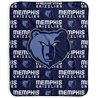Pegasus Memphis Grizzlies 50" x 60" Repeat Wordmark Fleece Blanket