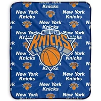 Pegasus New York Knicks 50" x 60" Repeat Wordmark Fleece Blanket
