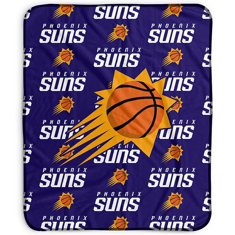 Pegasus Phoenix Suns 50" x 60" Repeat Wordmark Fleece Blanket