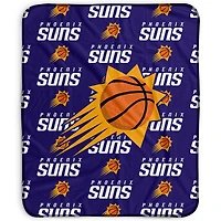 Pegasus Phoenix Suns 50" x 60" Repeat Wordmark Fleece Blanket