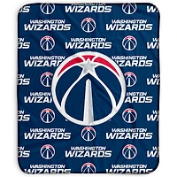 Pegasus Washington Wizards 50" x 60" Repeat Wordmark Fleece Blanket