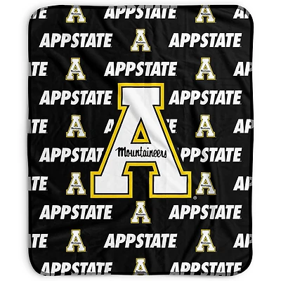 Pegasus Appalachian State Mountaineers 50" x 60" Repeat Wordmark Fleece Blanket